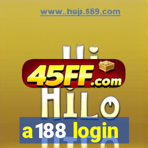 a188 login